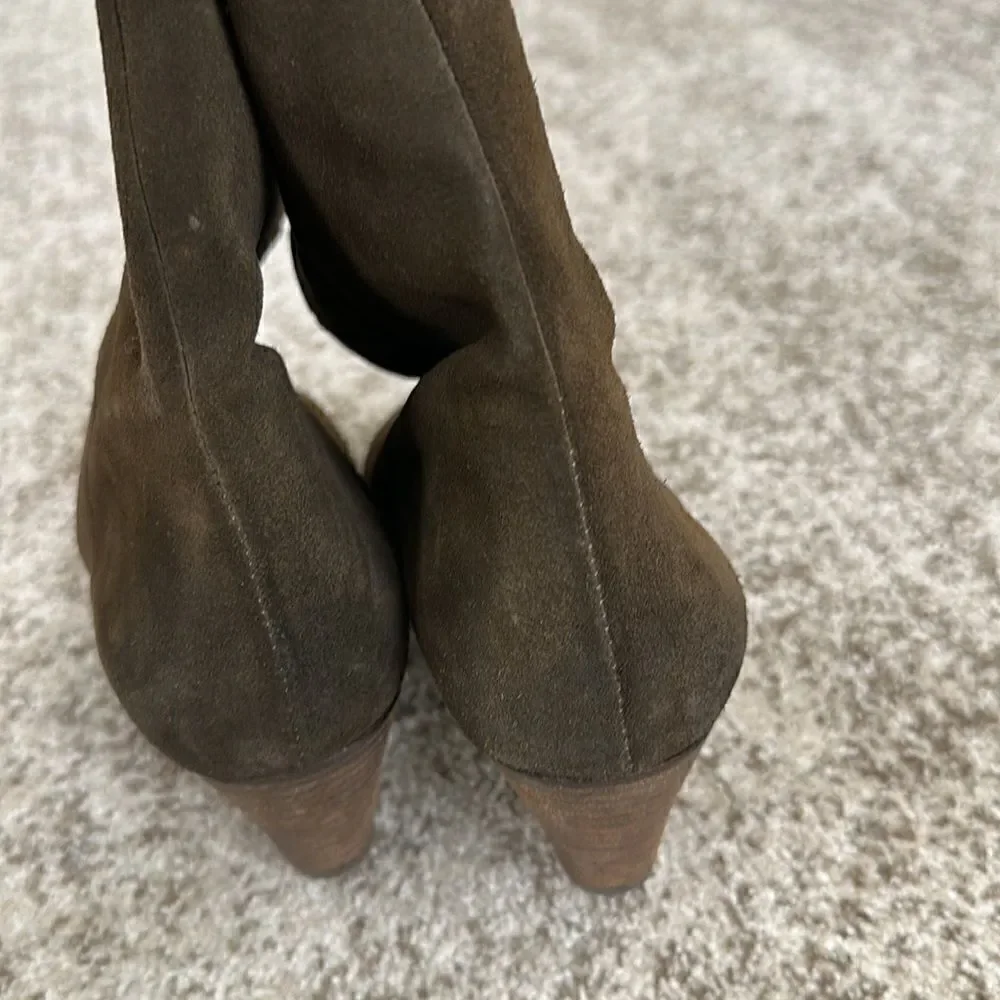 Free People Brown Suede Boots 40=9